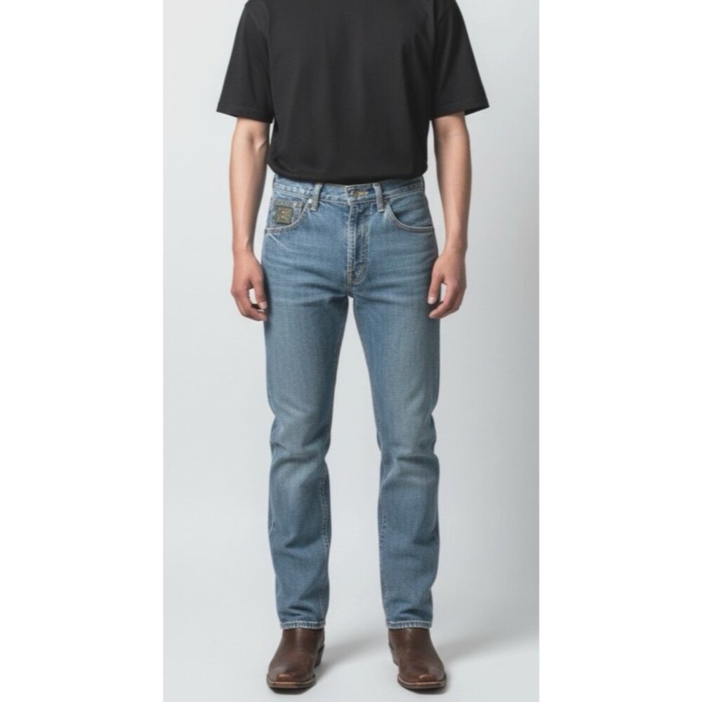 Cinch green label mens NEW premium jeans 27x34 100% cotton straight leg